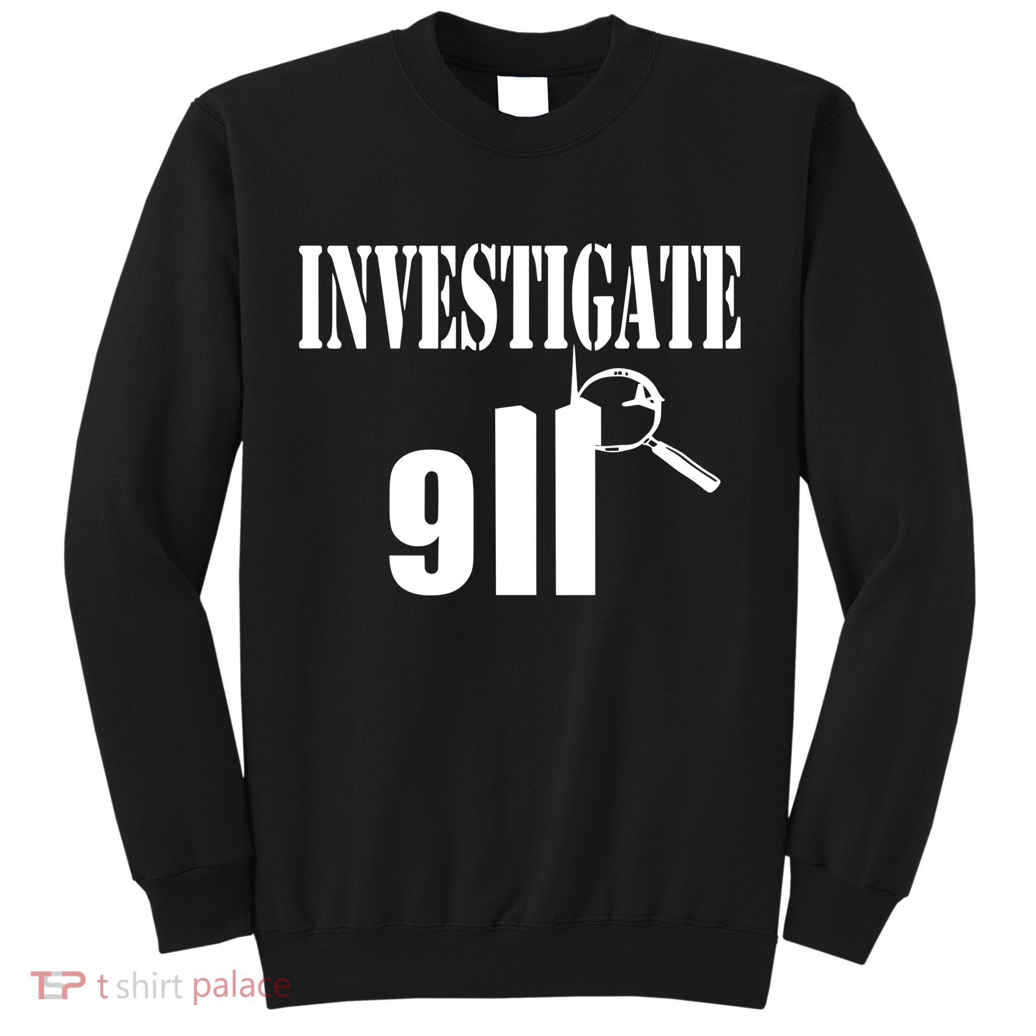 Luke Rudkowski Investigate 911 Tall Sweatshirt