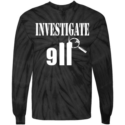 Luke Rudkowski Investigate 911 Tie-Dye Long Sleeve Shirt