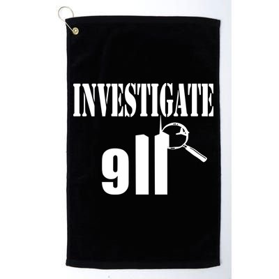 Luke Rudkowski Investigate 911 Golf Towel