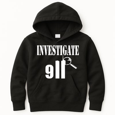 Luke Rudkowski Investigate 911 Kids Hoodie