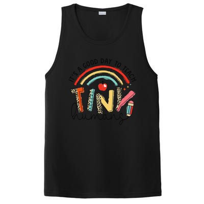 Leopard Rainbow Its A Good Day To Teach Tiny Humans Teacher PosiCharge Competitor Tank