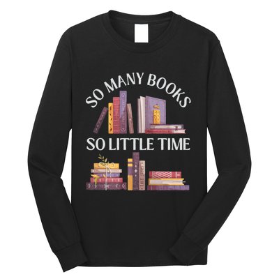 Love Reading Just One More Chapter I Love All The Books Long Sleeve Shirt