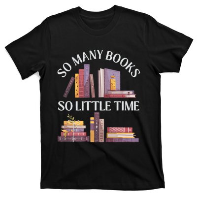 Love Reading Just One More Chapter I Love All The Books T-Shirt