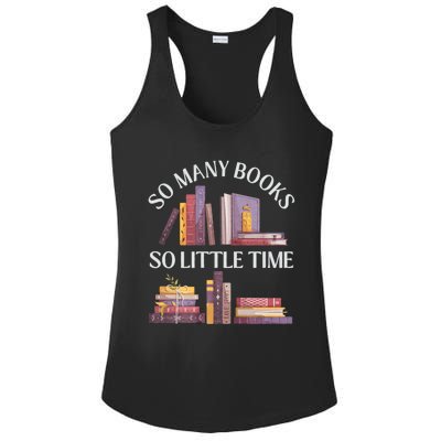 Love Reading Just One More Chapter I Love All The Books Ladies PosiCharge Competitor Racerback Tank