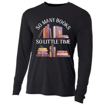 Love Reading Just One More Chapter I Love All The Books Cooling Performance Long Sleeve Crew