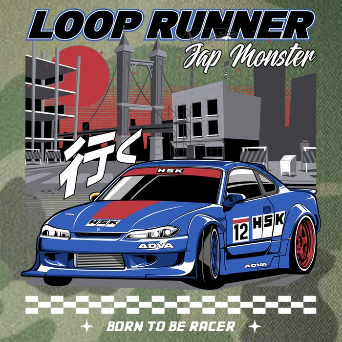 Loop Runner Legacy Tie Dye Trucker Hat