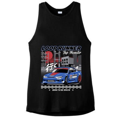 Loop Runner Ladies PosiCharge Tri-Blend Wicking Tank