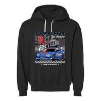 Loop Runner Garment-Dyed Fleece Hoodie