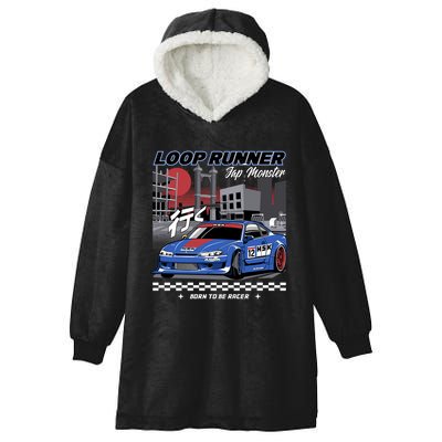 Loop Runner Hooded Wearable Blanket