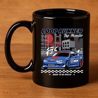 Loop Runner 11oz C Handle Ceramic Mug