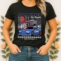 Loop Runner Womens T-Shirt