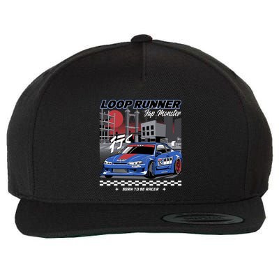 Loop Runner Wool Snapback Cap