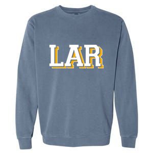 LA RAMS LAR Gift For Sport Fan Garment-Dyed Sweatshirt