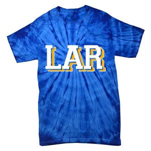 LA RAMS LAR Gift For Sport Fan Tie-Dye T-Shirt