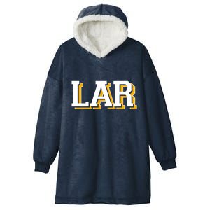 LA RAMS LAR Gift For Sport Fan Hooded Wearable Blanket