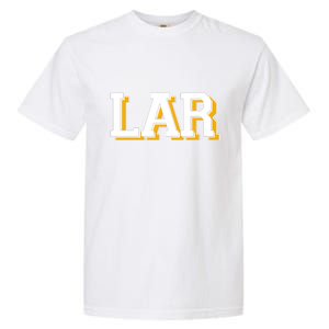 LA RAMS LAR Gift For Sport Fan Garment-Dyed Heavyweight T-Shirt