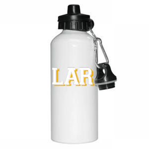 LA RAMS LAR Gift For Sport Fan Aluminum Water Bottle