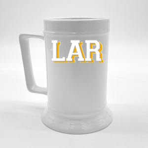 LA RAMS LAR Gift For Sport Fan Beer Stein