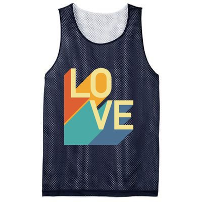 Love Retro Mesh Reversible Basketball Jersey Tank