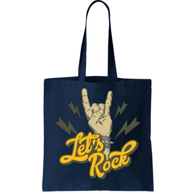 Let's Rock Tote Bag