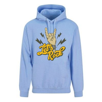 Let's Rock Unisex Surf Hoodie