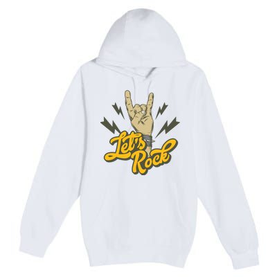 Let's Rock Premium Pullover Hoodie