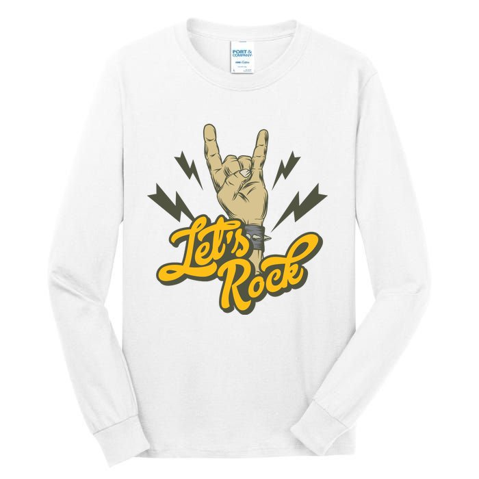 Let's Rock Tall Long Sleeve T-Shirt