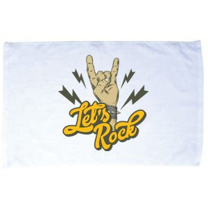 Let's Rock Microfiber Hand Towel