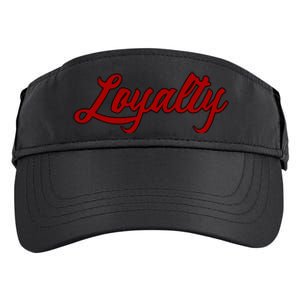 Loyalty Redblack Adult Drive Performance Visor