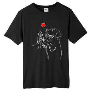 Labrador Retriever Love Golden Black Lab Dad Mom Tall Fusion ChromaSoft Performance T-Shirt