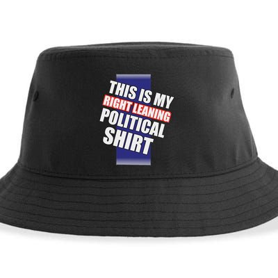 Literal Right Leaning Funny Political Sustainable Bucket Hat