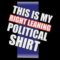 Literal Right Leaning Funny Political 7-Panel Snapback Hat