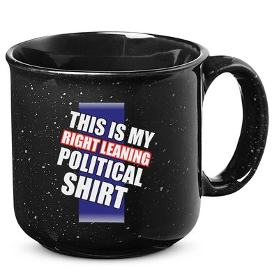 Literal Right Leaning Funny Political 15oz Campfire Ceramic Mug