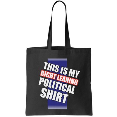 Literal Right Leaning Funny Political Bag