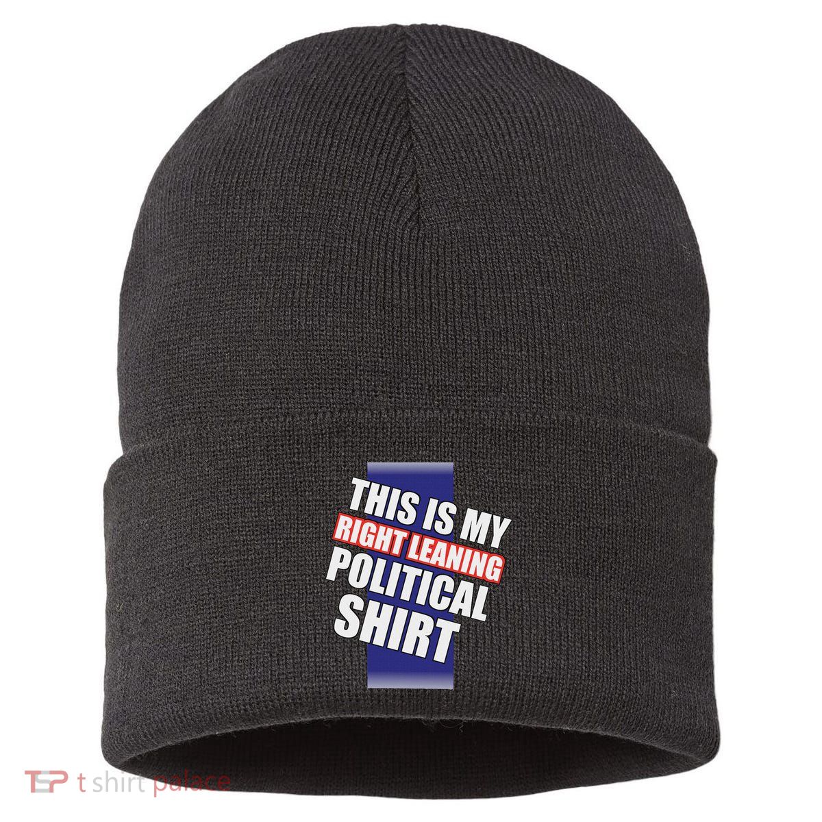Literal Right Leaning Funny Political Sustainable Knit Beanie