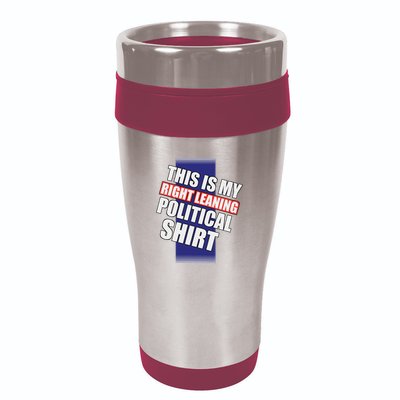 Literal Right Leaning Funny Political 16oz Travel Tumbler