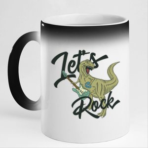 Let's Rock 11oz Black Color Changing Mug