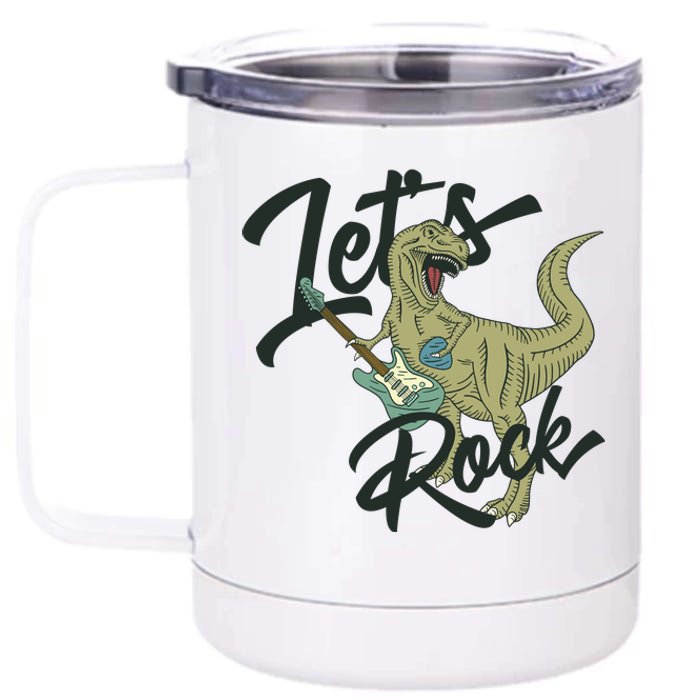 Let's Rock 12 oz Stainless Steel Tumbler Cup