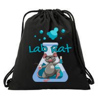 Lab Rat Lab Week Science Teacher Laboratory Scientist Graduation Drawstring Bag