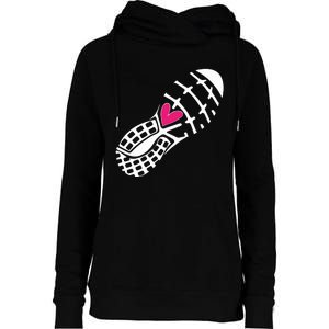 Love Running Womens Funnel Neck Pullover Hood