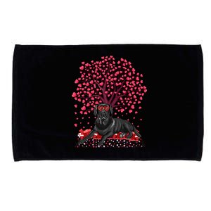 Labrador Retriever Lover Labrador Retriever Valentine's Day Gift Microfiber Hand Towel