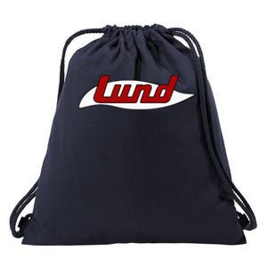 Lund Retro Drawstring Bag