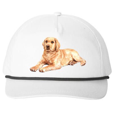 Labrador Retriever Snapback Five-Panel Rope Hat