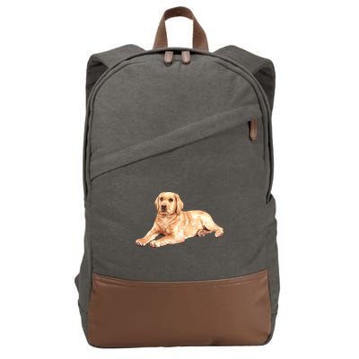 Labrador Retriever Cotton Canvas Backpack