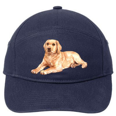 Labrador Retriever 7-Panel Snapback Hat