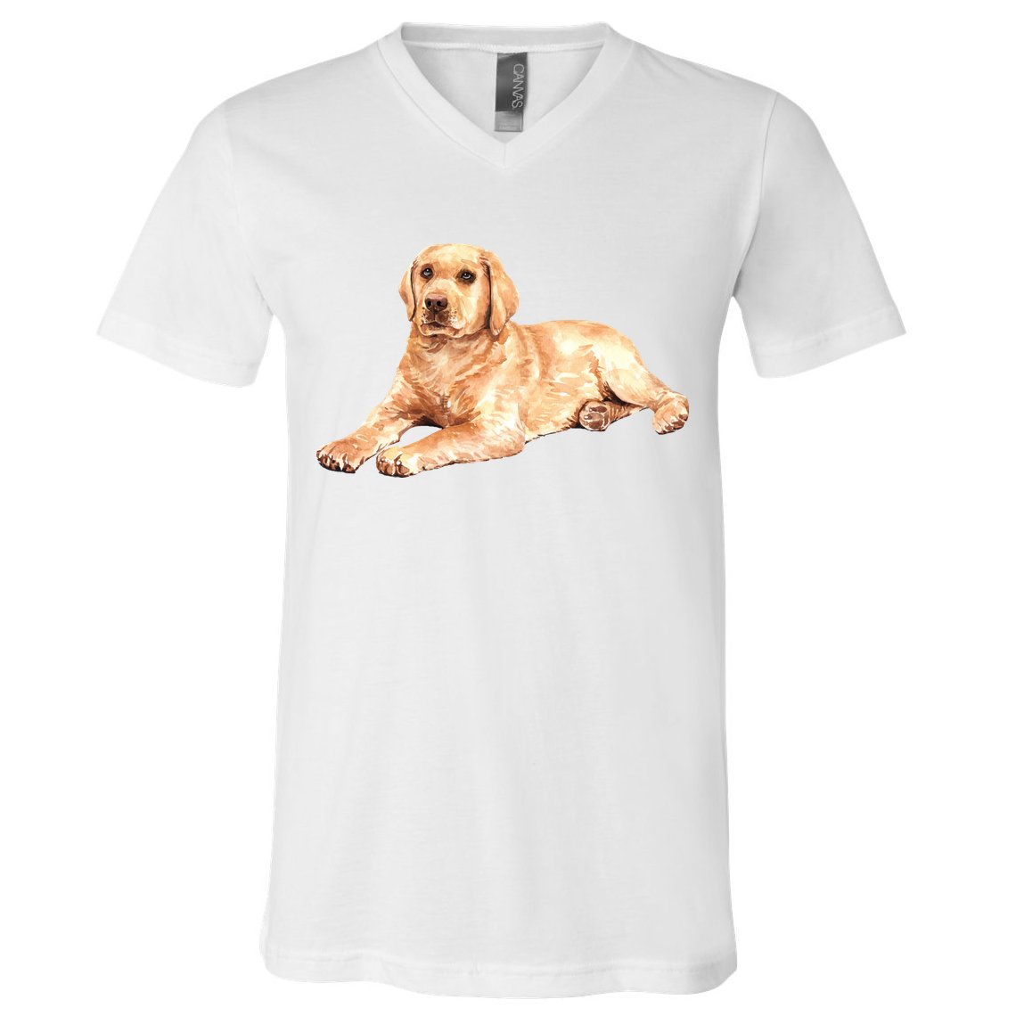 Labrador Retriever V-Neck T-Shirt