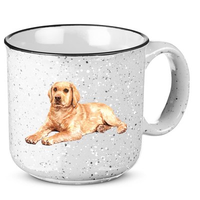 Labrador Retriever 15oz Campfire Ceramic Mug