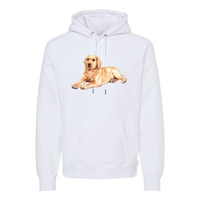 Labrador Retriever Premium Hoodie