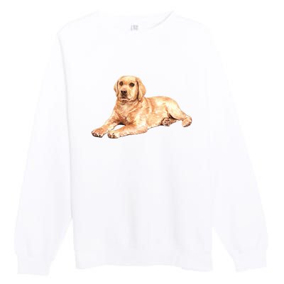 Labrador Retriever Premium Crewneck Sweatshirt