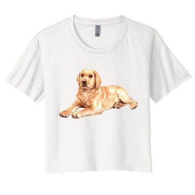 Labrador Retriever Crop Top